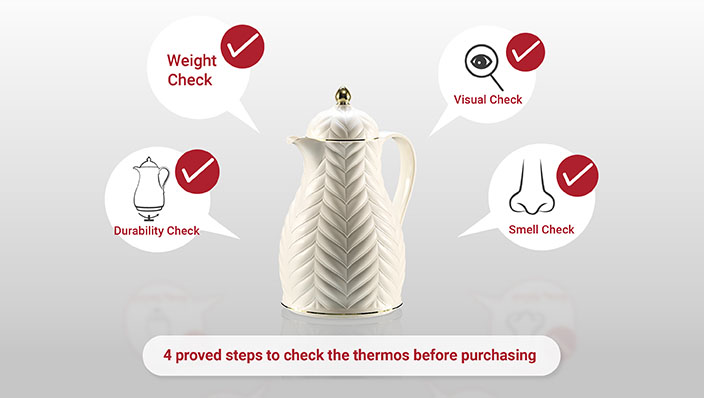 Rose Thermos | proven steps to check the thermos before purchasing it